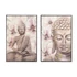 Kép 1/4 - Kép Buddha vászon, hungarocell 62x4,5x92 cm színes 2 féle