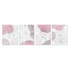 Kép 1/4 - Kép nő vászon, fenyő 30x1,8x40 cm bézs, pink 4 féle