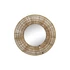 Kép 1/4 - Tükör rattan 60x6x60 cm barna