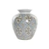 Kép 1/4 - Váza arab porcelán 22x22x25 cm bézs, kék