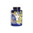 Kép 1/4 - Váza arc porcelán 21x21x31 cm színes, fekete