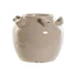 Kép 1/4 - Váza madarak porcelán 15x15x13,5 cm bézs, szürke 2 féle