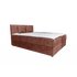 Kép 5/8 - ATOS sötétszürke boxspring ágy