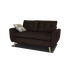 Kép 1/6 - CHERRY sötét barna 2-es kanapé