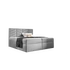 Kép 1/15 - ST6 világosszürke boxspring ágy