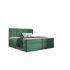 Kép 1/15 - ST6 zöld boxspring ágy