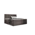 Kép 1/15 - ST6 sötétbarna boxspring ágy