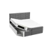 Kép 15/15 - ST6 világosszürke boxspring ágy