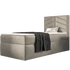 Kép 6/8 - ST7 sötétszürke boxspring ágy